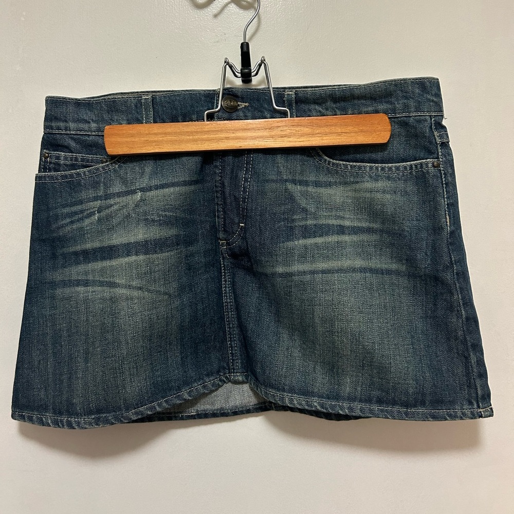 Mini Denim Skirt